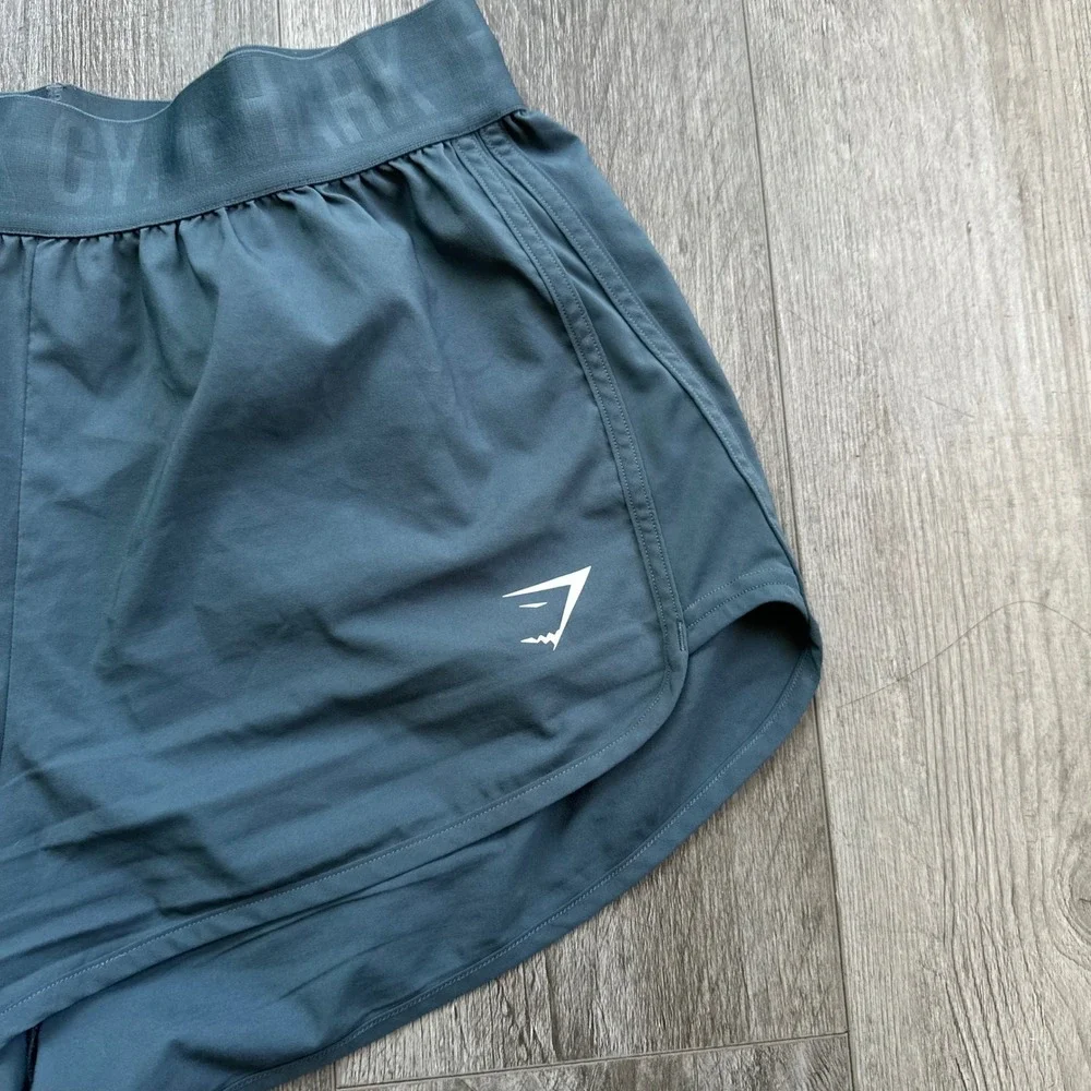 Gymshark Training Shorts Mens Medium Blue Athletic Running Gym